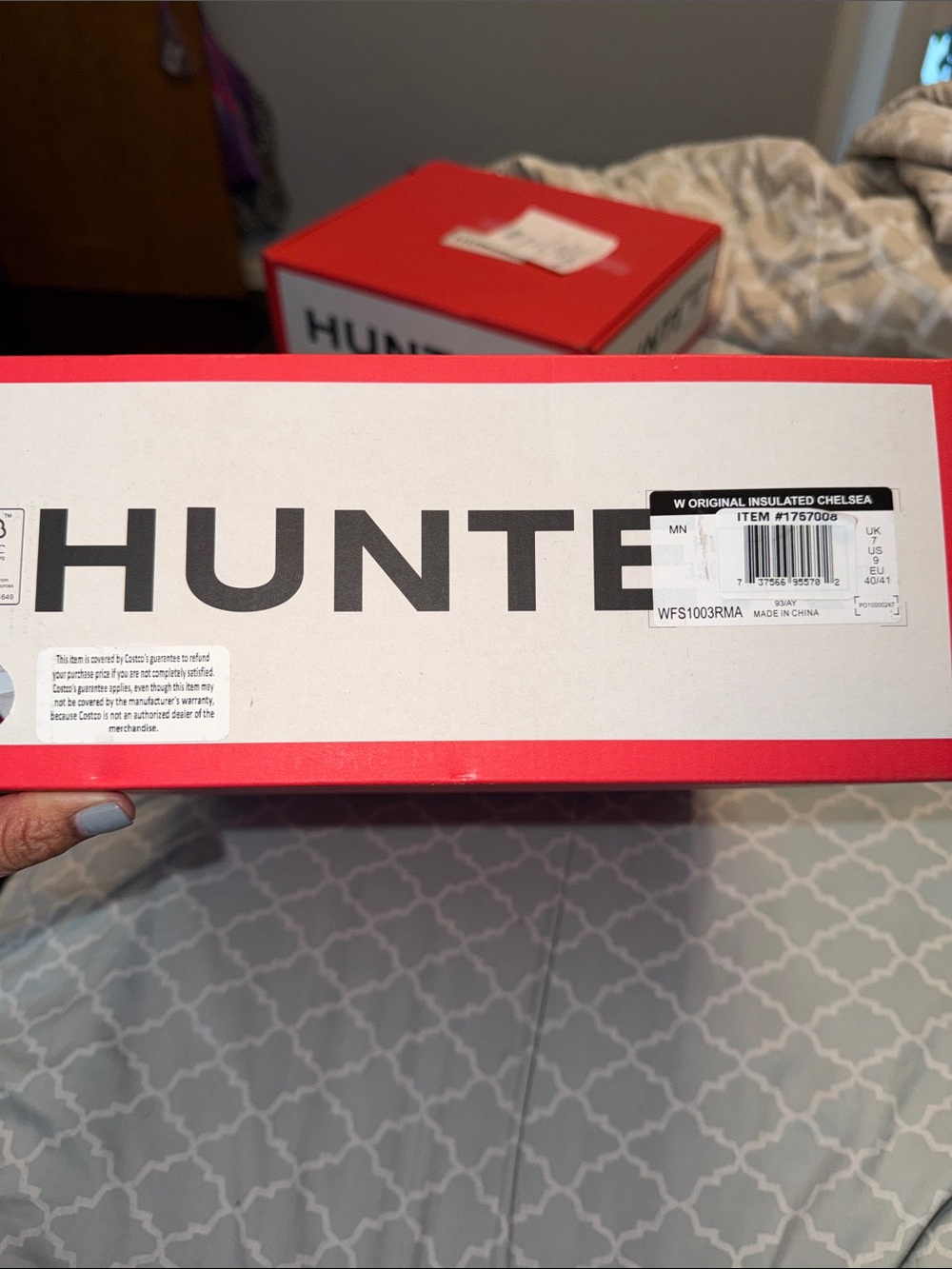 Hunter Original Chelsea Rain Boot size 9 and 8 - Picture 7 of 11